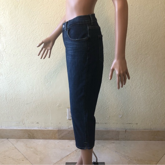Levi’s Jeans Denim Capri Women’s Size 10 Blue Classic Pants Elastic Waist Cargo - Picture 3 of 16